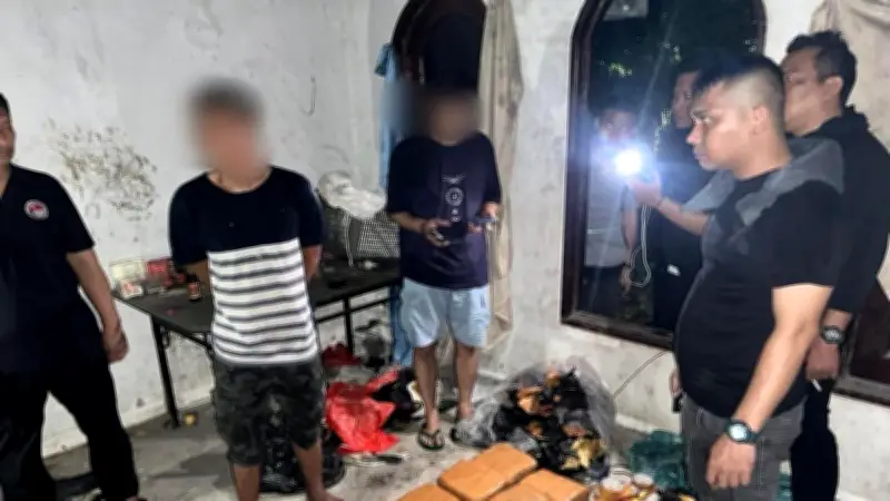 18 Kg Ganja Gagal Beredar di Jakarta Barat, Pelaku Ditangkap di Parkiran Minimarket