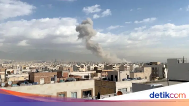 5 Kota Iran Terdampak Serangan Udara Israel dan AS, Termasuk Teheran