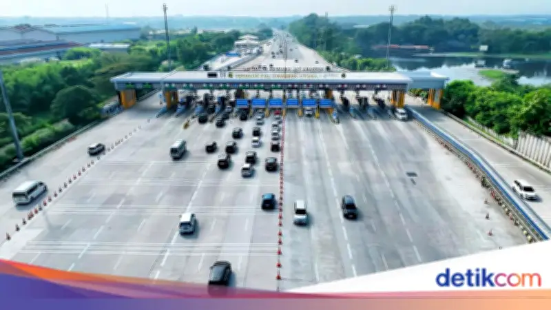 537 Ribu Kendaraan Tinggalkan Jabotabek Saat Long Weekend Imlek 2026