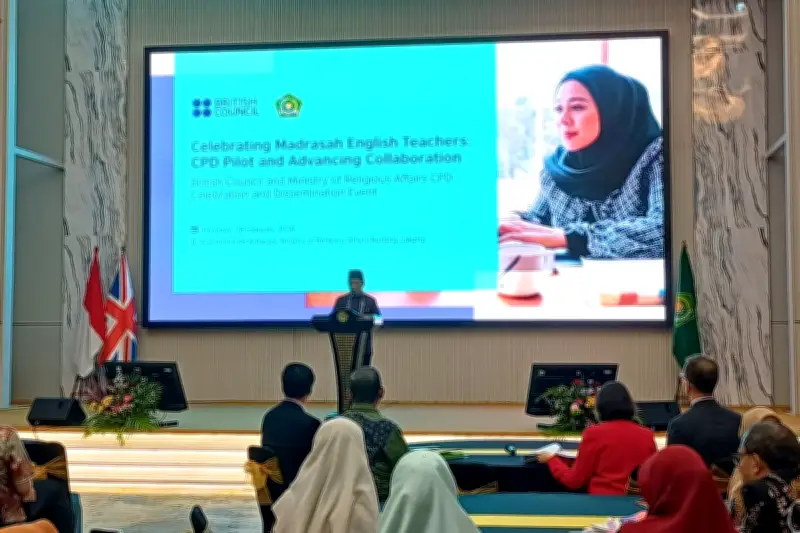 613 Guru Madrasah Ikuti Pelatihan Bahasa Inggris Kemenag dan British Council