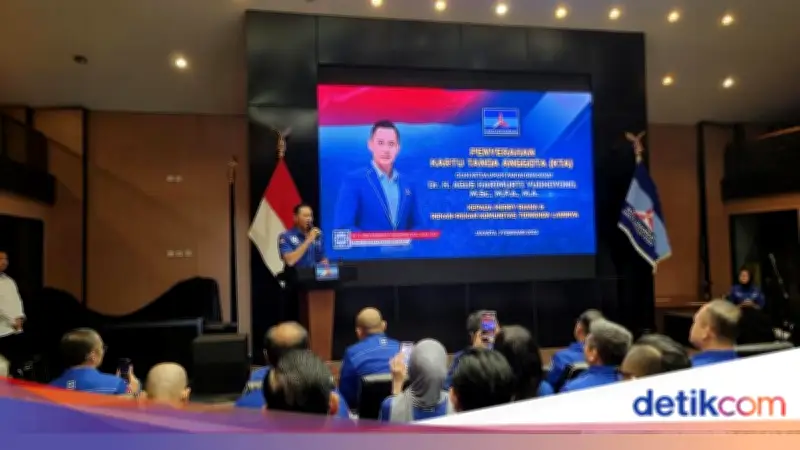 AHY Minta Kader Demokrat Dukung Penuh Pemerintahan Prabowo Subianto
