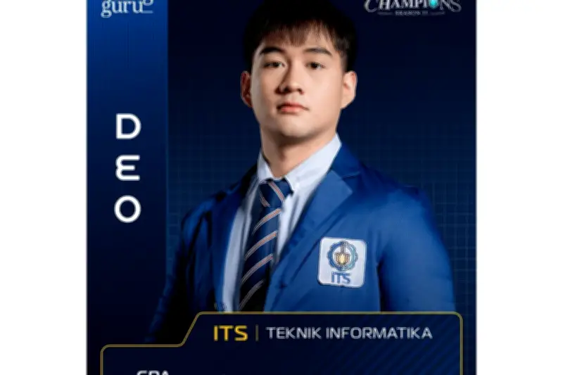 Amadeo Yesa, Juara Ketiga CoC Season 2 yang Tenang dan Cerdas dari ITS