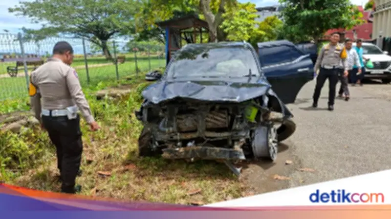 Anak Pejabat Mamuju Jadi Tersangka Tabrak Warga Pakai Fortuner Dinas