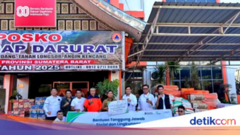 ASDP Salurkan Bantuan Rp185 Juta untuk Korban Bencana di Sumatera