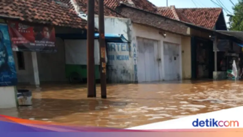 Banjir Cirebon Rendam 3 Kecamatan, 1.505 Warga Terdampak dan 388 Rumah Terendam