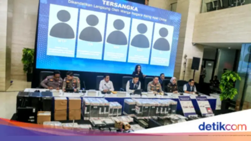 Bareskrim Ungkap Sindikat E-Tilang Palsu Dikendalikan WN China, 5 Tersangka Ditangkap