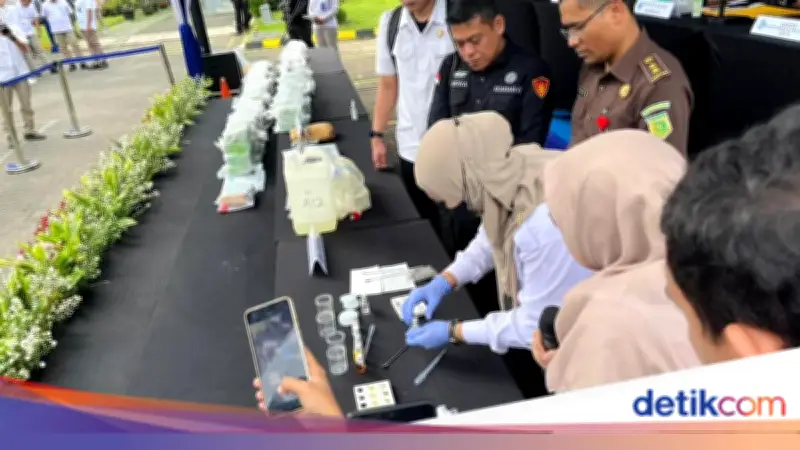 BNN Musnahkan 102 Kg Narkoba, Selamatkan 401 Ribu Jiwa dari Bahaya Penyalahgunaan