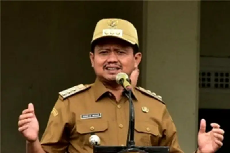 Bupati Sumedang Dony Ahmad Munir Resmi Jadi Kader Partai Gerindra