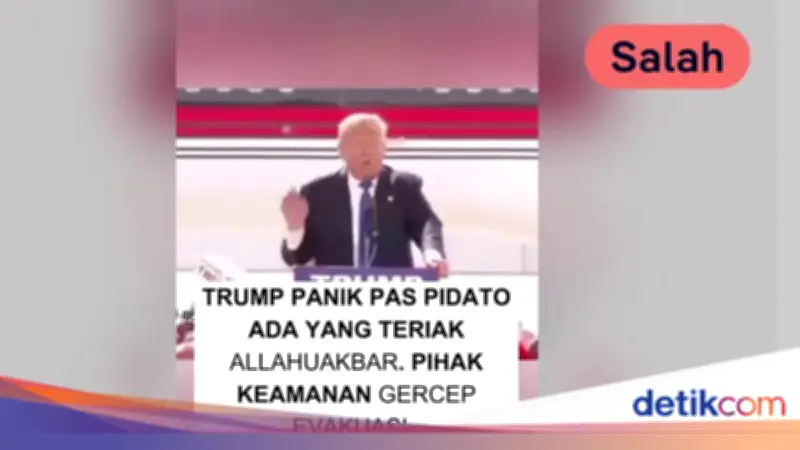 Cek Fakta: Video Trump 'Panik' Dengar Takbir Ternyata Hoaks Lama