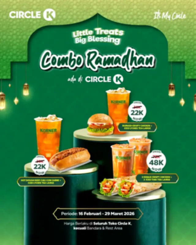 Circle K Indonesia Luncurkan Promo Spesial Ramadhan dengan Paket Kombo Takjil