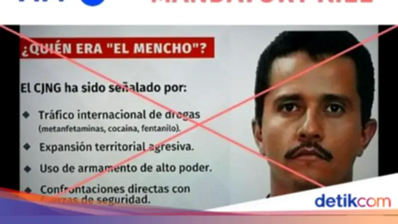 El Mencho Tewas Ditembak Tentara, Meksiko Dilanda Gelombang Kekerasan