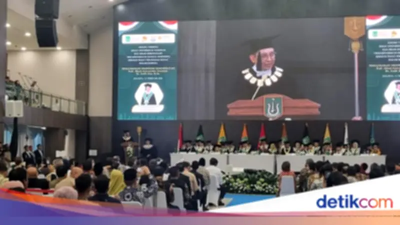 Fadli Zon Raih Gelar Profesor Kehormatan, Dorong Indonesia Jadi Pusat Peradaban Dunia