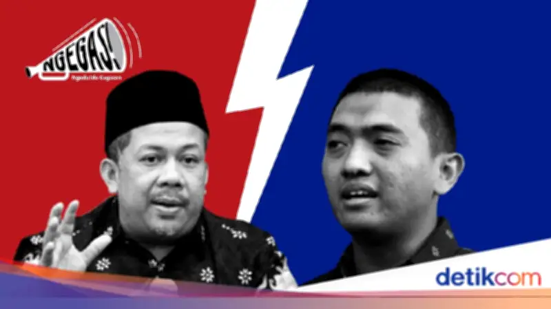 Fahri Hamzah dan Yudi Purnomo Kembali Adu Argumen Soal Oknum Perusak KPK