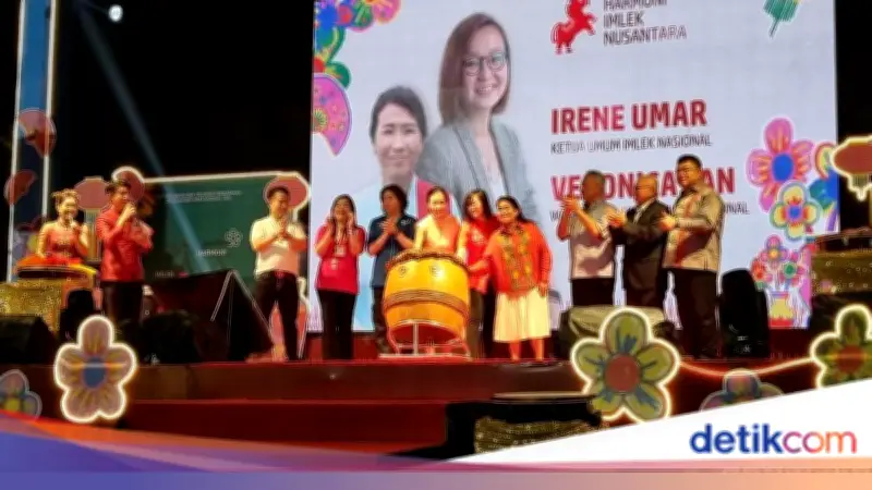 Festival Imlek Nasional Dibuka di Lapangan Banteng, Tawarkan Cek Kesehatan Gratis