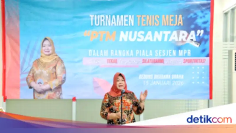 Final Piala Sesjen MPR RI 2026: Tenis Meja Pererat Kebersamaan dan Sportivitas