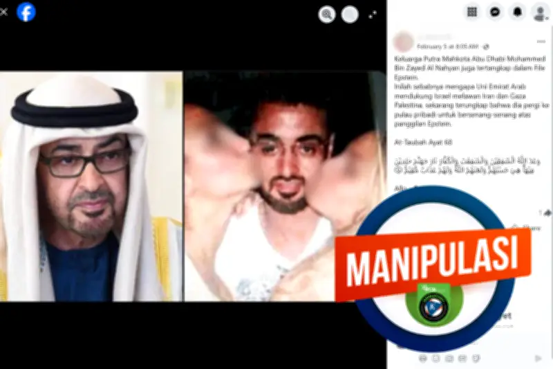 Foto MBZ Dicium Perempuan Beredar, Dikaitkan dengan Kasus Epstein