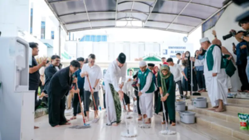 Gerakan Masjid Bersih 2026: WIPOL Bersihkan 54 Ribu Masjid di 12 Provinsi