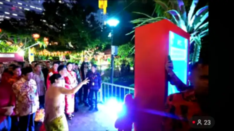 Gibran hingga Didit Prabowo Hadiri Puncak Imlek Nasional di Lapangan Banteng