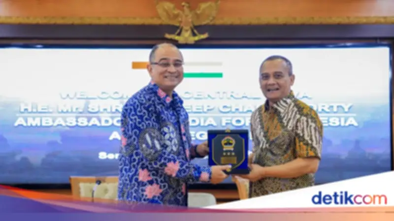 Gubernur Jateng Tawarkan Potensi Investasi ke Pengusaha India, Bidang Ekonomi Hijau Jadi Andalan