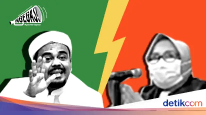 Habib Rizieq Kembali Tolak Sidang Virtual, JPU Minta Hakim Lakukan Panggilan Paksa