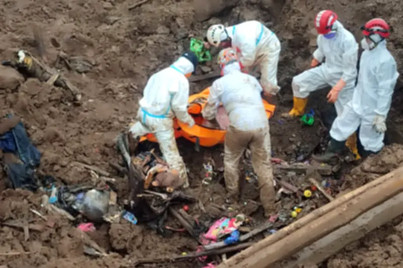 Hari ke-20 Pencarian Longsor Cisarua: 101 Kantong Jenazah Ditemukan