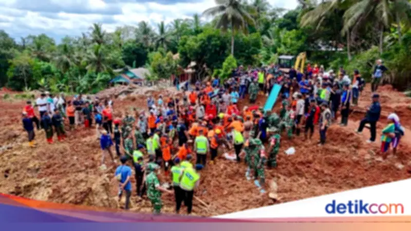 Hari Ketiga Pencarian, 6 Korban Longsor Cilacap Ditemukan, 14 Masih Hilang