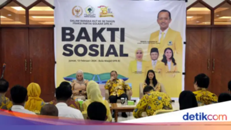 HUT Fraksi Golkar, Sarmuji Targetkan Kenaikan Suara 20% pada Pemilu 2029