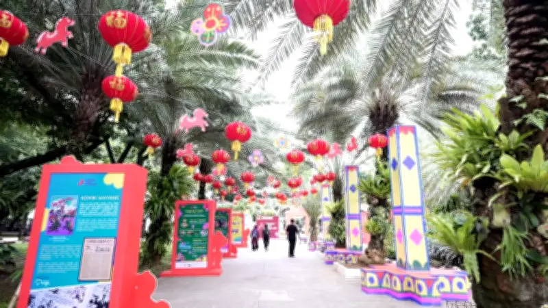 Imlek Festival 2577 Jadi Destinasi Ngabuburit Gen Z, Belajar Akulturasi di Museum