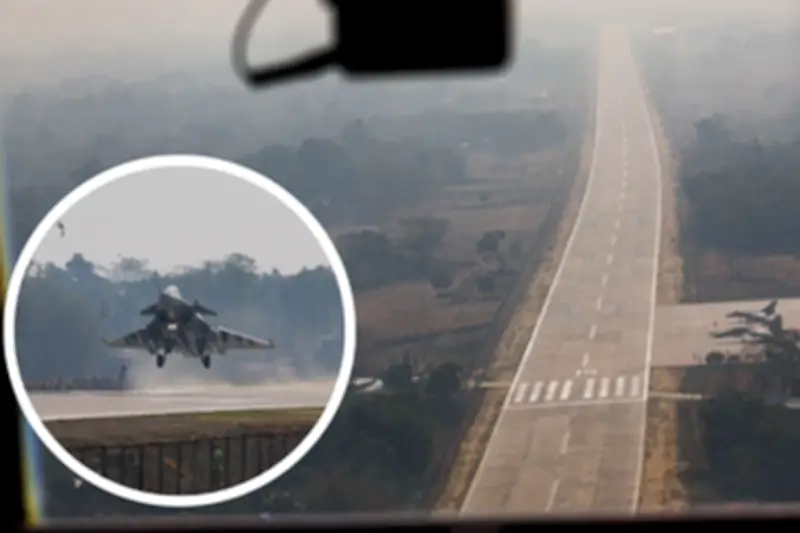 India Resmikan Fasilitas Pendaratan Darurat di Jalan Tol Assam untuk Strategi Pertahanan