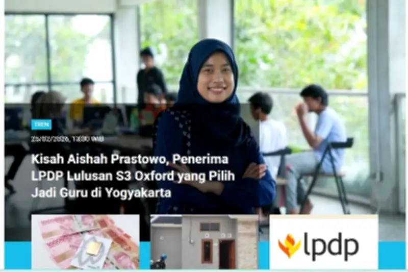 Inspirasi Aishah Prastowo, Doktor Oxford yang Pilih Mengajar di Yogyakarta