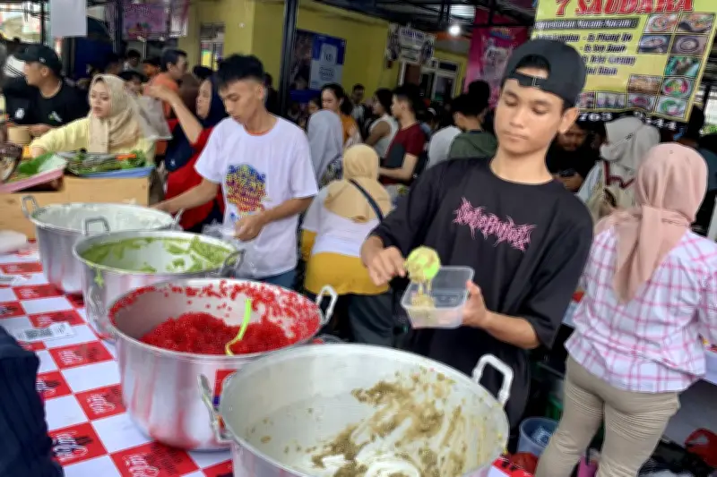 Istana Bubur Jadi Takjil Paling Laris di Bazar Benhil, Ludes Sebelum Jam 12