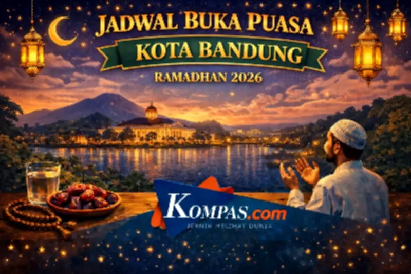 Jadwal Buka Puasa dan Imsakiyah Kota Bandung Hari Ini, Sabtu 28 Februari 2026