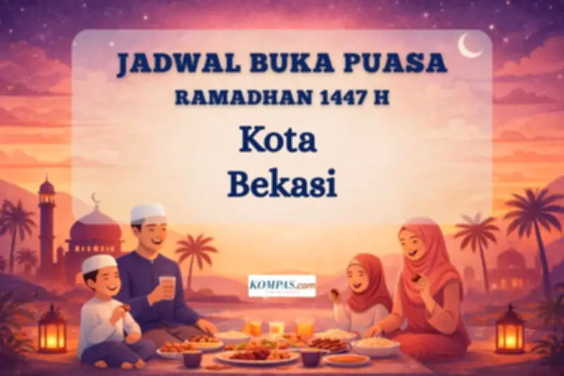 Jadwal Buka Puasa di Bekasi Hari Ini, Sabtu 21 Februari 2026
