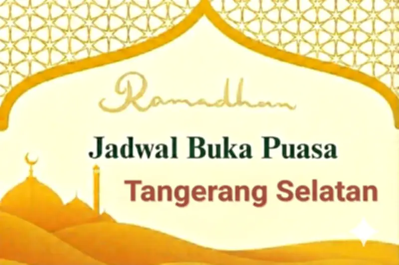 Jadwal Buka Puasa di Kota Tangerang Hari Ini, 23 Februari 2026