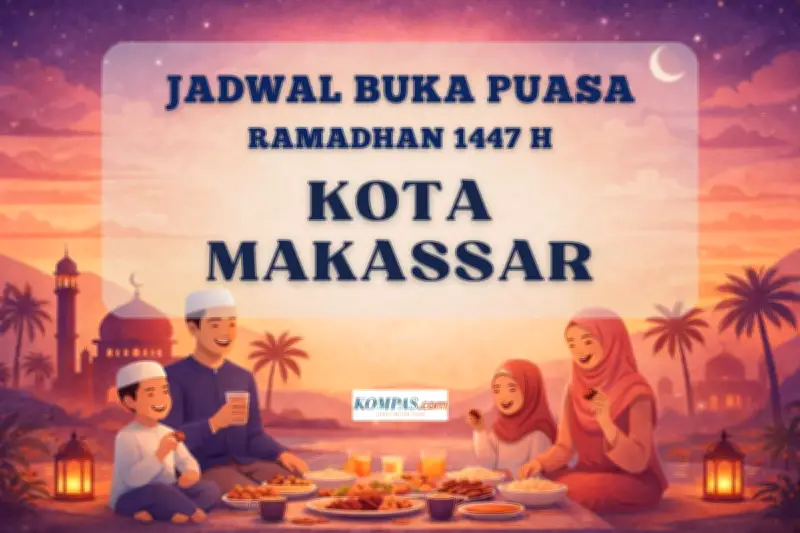 Jadwal Buka Puasa di Makassar Hari Ini, 22 Februari 2026