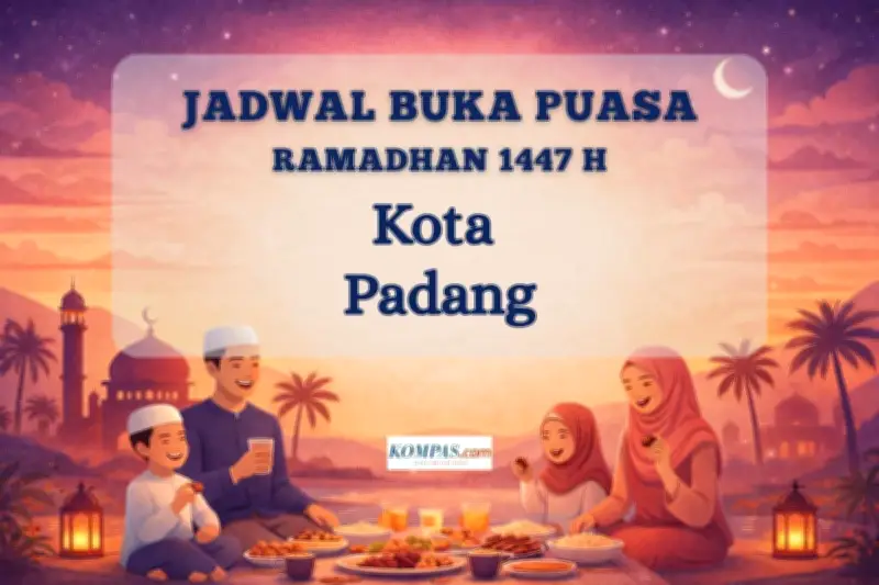 Jadwal Buka Puasa Hari Ini di Kota Padang, 24 Februari 2026