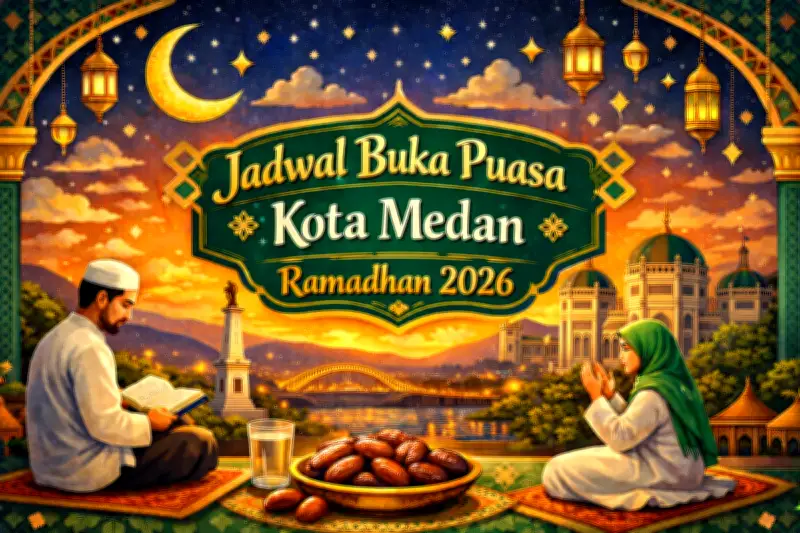 Jadwal Buka Puasa Hari Ini di Medan: 27 Februari 2026 Menurut Kemenag