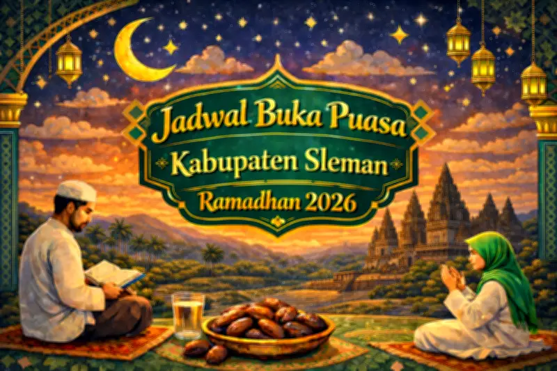 Jadwal Buka Puasa Sleman Hari Ini, 27 Februari 2026: Ikuti Waktu Maghrib Resmi