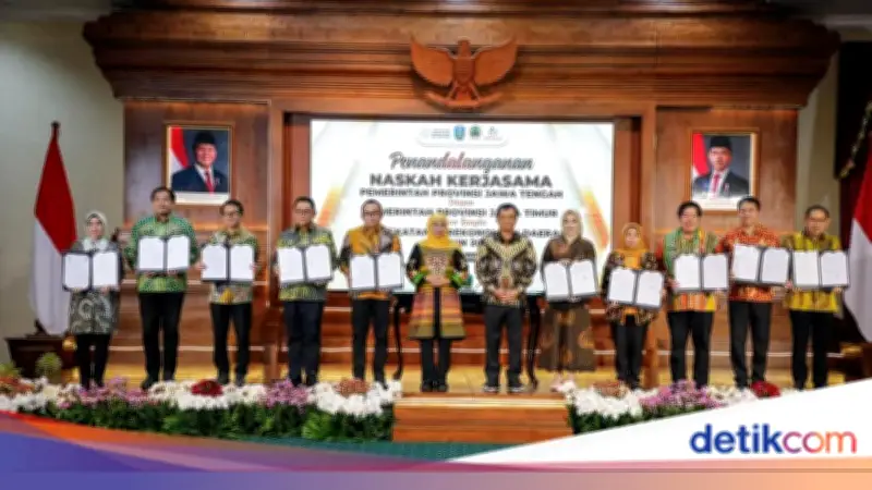 Jateng dan Jatim Perkuat Ekonomi dengan 10 Nota Kesepahaman Kolaboratif