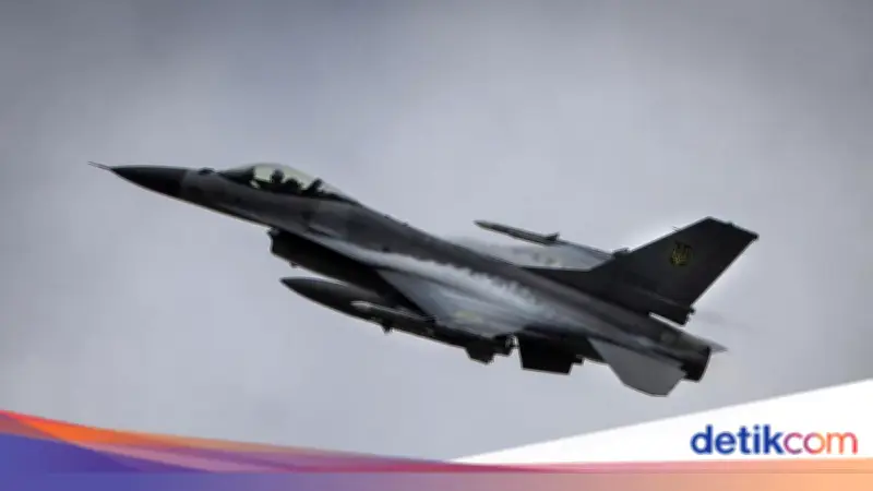 Jet Tempur F-16 Turki Jatuh Usai Lepas Landas, Pilot Tewas dalam Insiden