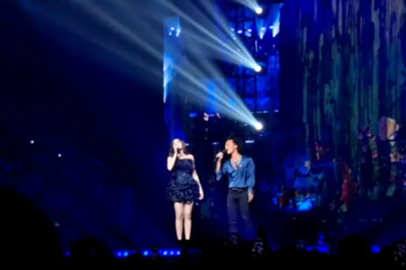 Kaka Slank Jadi Penampil Kejutan di Konser Mahalini di Istora Senayan