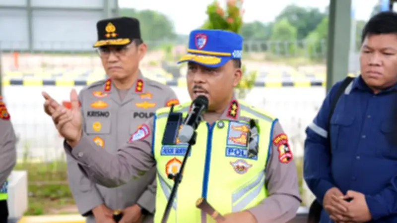 Kakorlantas Tinjau Tol Bayung Lencir-Tempino, Pastikan Kesiapan Mudik Lebaran 2026
