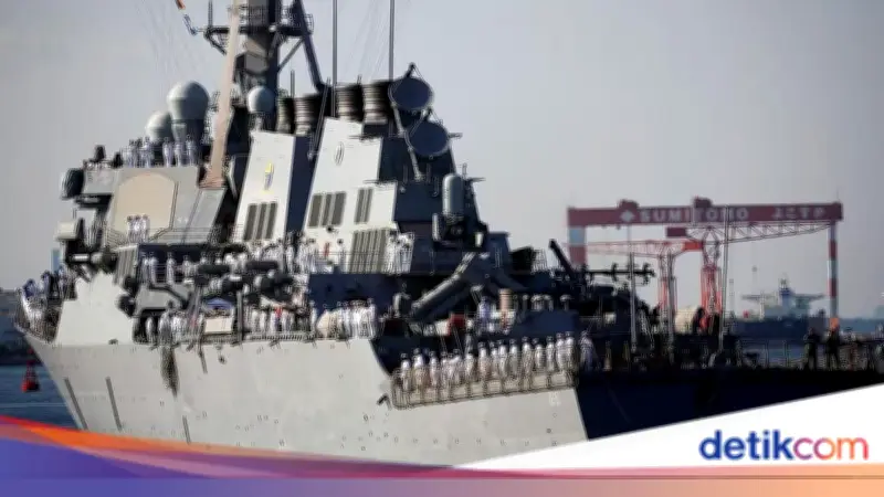 Kapal USS Truxton dan USNS Supply Tabrakan di Karibia, Marinir AS Tewas