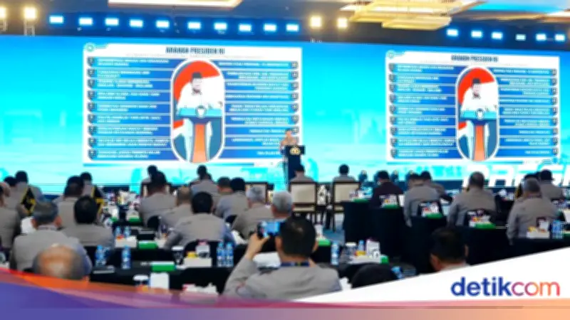 Kapolri Buka Rapim Polri 2026, Fokus Sukseskan Rencana Kerja Pemerintah