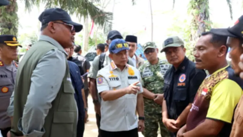 Kasatgas Tito Pastikan Relokasi dan Huntara Korban Banjir Aceh Utara Dipercepat