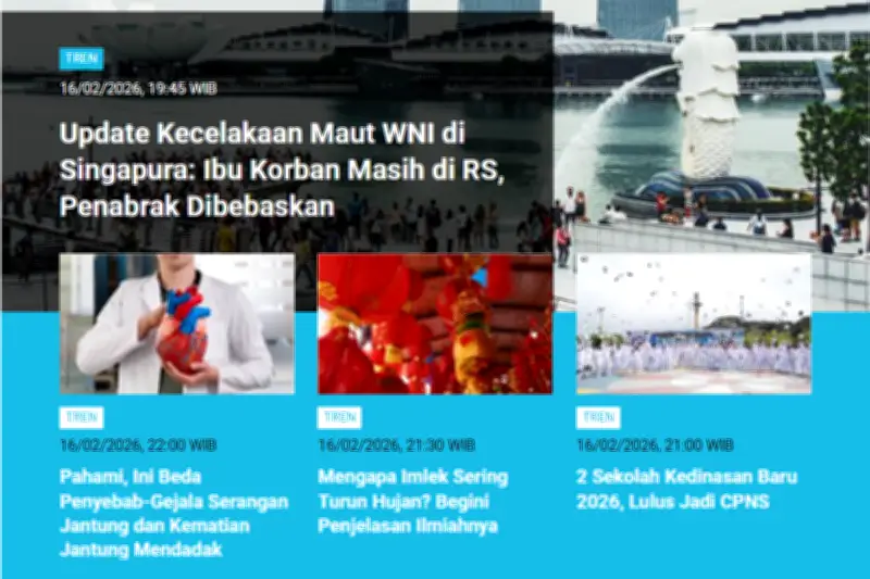 Kecelakaan Maut WNI di Singapura hingga 'Tembok Ratapan Solo' Jadi Tren Populer