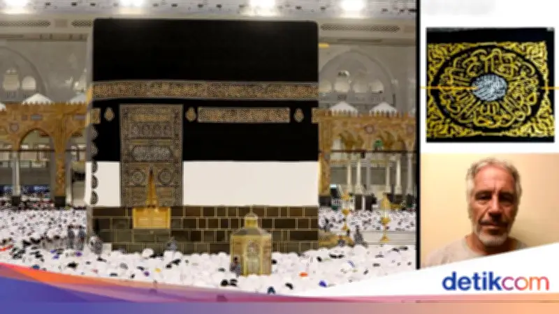 Kemarahan Muslim Dunia: Dokumen Ungkap Kiswah Ka'bah Dikirim ke Jeffrey Epstein