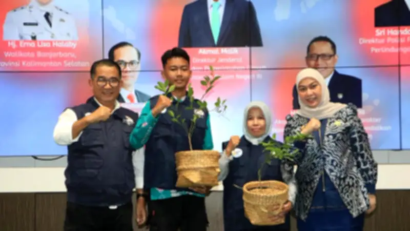 Kemendagri Jadikan Banjarbaru Percontohan Gerakan ASRI untuk Ketahanan Pangan