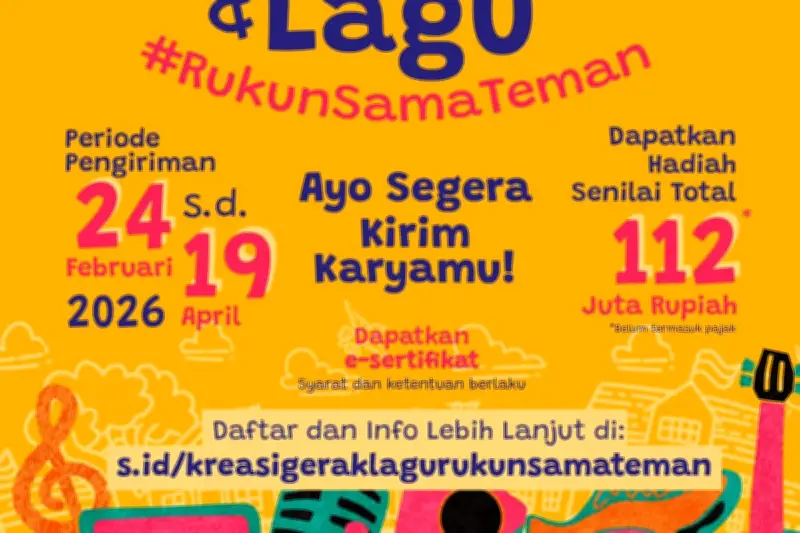 Kemendikdasmen Gelar Kompetisi Rukun Sama Teman, Hadiah Total Rp112,5 Juta