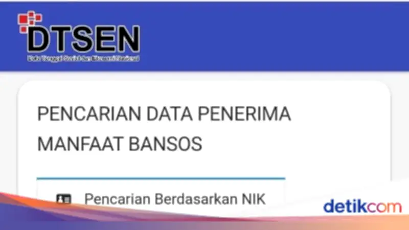 Kemensos Permudah Cek Desil dan Bansos 2026 Hanya dengan NIK di KTP